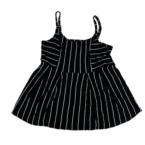 Torrid Black White Striped Super Soft Spaghetti Strap Tank Top Size 2X Women’s - Picture 1 of 4